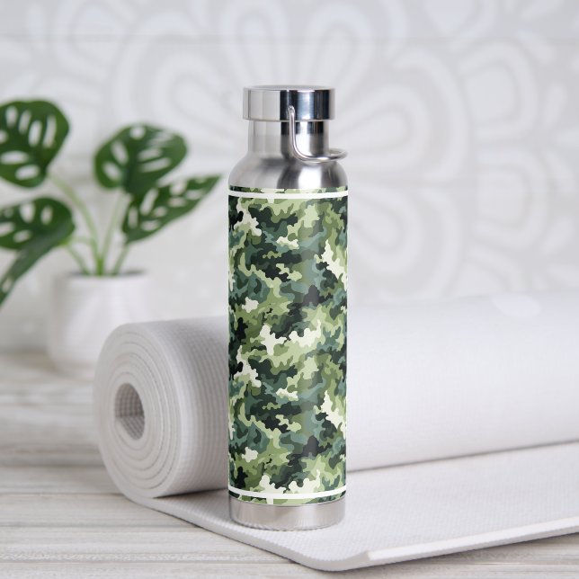 Water Bottle Camo Print (Yoga)