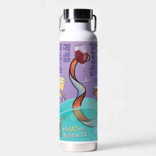 Water Bottle - Cheers!! - Buellton.Art