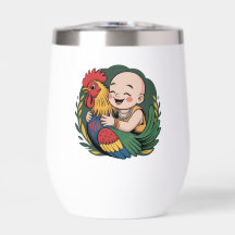 Water Bottle | Chloe Baby Hugs Rooster