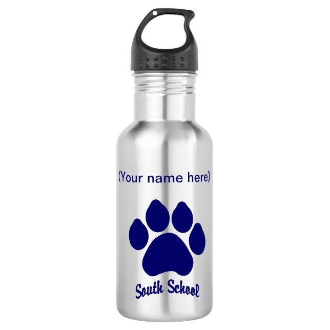 Water bottle (Choose size and CUSTOMIZE NAME) (Front)