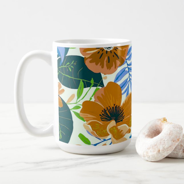 Water Bottle Coffee Mug (With Donut)