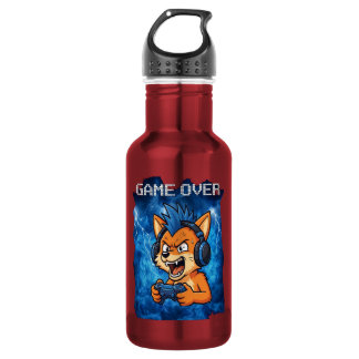 water bottle fox gamer