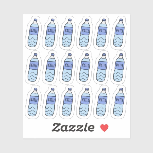 Water Bottle Hydrate Reminder Self Care Tracker  (Sheet)