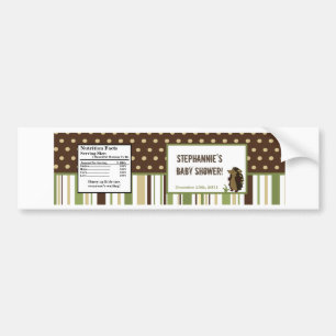 Water Bottle Label Enchanted Hollow Woodland Deer
