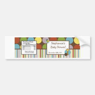 Water Bottle Label Jungle Tales Safari
