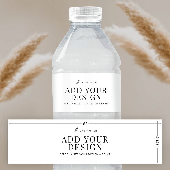 Water Bottle Label Printing Upload Your Design (Creator Uploaded)