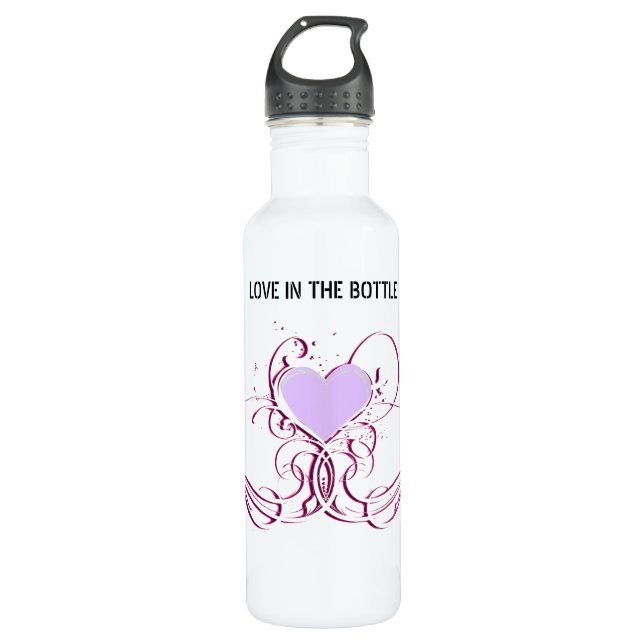 WATER BOTTLE - LOVE IN THE BOTTLE (Front)