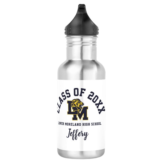 Water Bottle Lower Moreland High School Logo (Right)