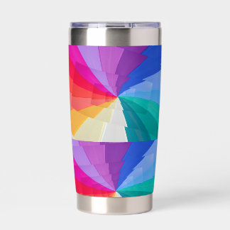 Water Bottle on  abstract pattern Insulated Tumbler