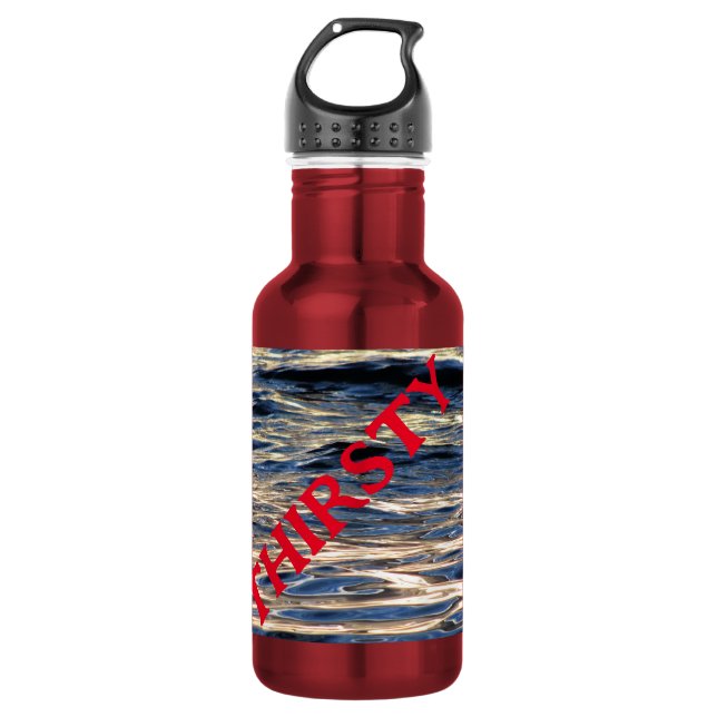 Water  Bottle - personalised (Front)