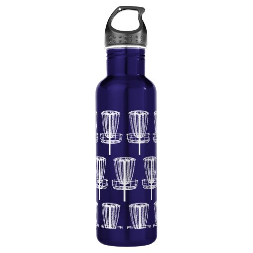 Image of water bottle purple basket