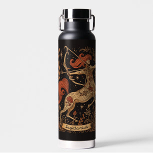 Water Bottle Sagittarius Celestial Zodiac Art