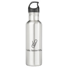 Water Bottle, Stainless Steel, 24 oz