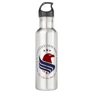 Water bottle, stainless steel, Constitution Party  710 Ml Water Bottle
