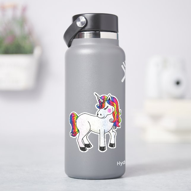 Water bottle stickers Unicorn Stickers (HydroFlask)