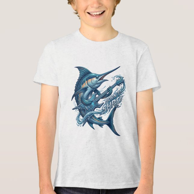 Water Bottle Tri-Blend Shirt (Front)
