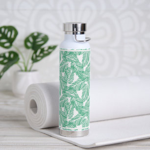 Water Bottle Tropical Palms