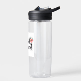 Water bottle used in summer