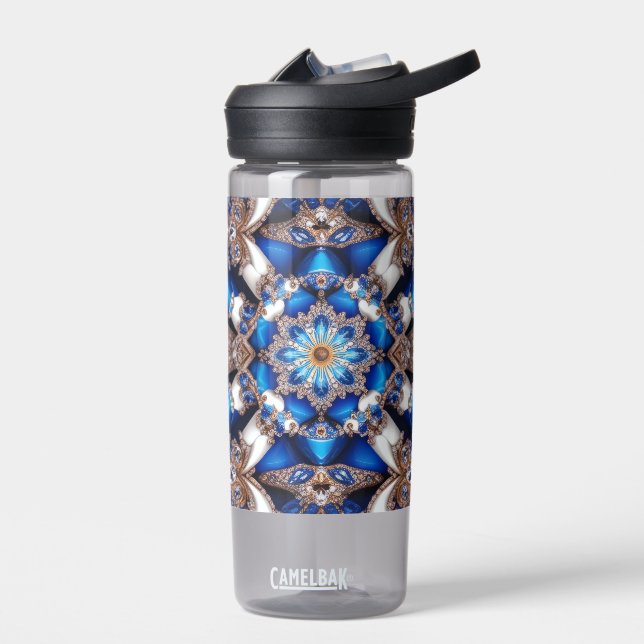 Water bottle with Argentinian Colours Design (Left)