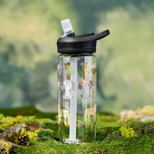 Water Bottle with cute animals. (Outdoor)