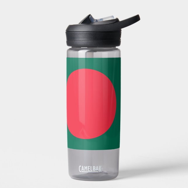 Water bottle with flag of Bangladesh (Left)