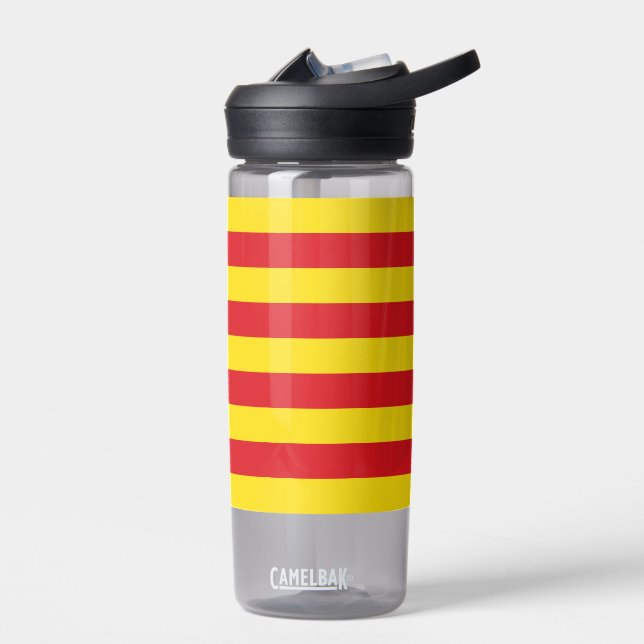 Water bottle with flag of Catalonia (Left)