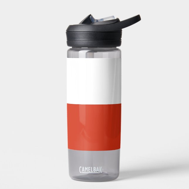 Water bottle with flag of Chile (Left)