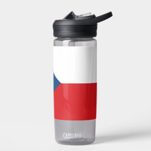 Water bottle with flag of Czechia