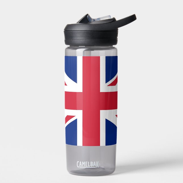 Water bottle with flag of United Kingdom (Left)
