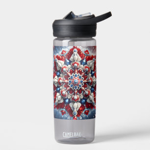 Water bottle with Norwegian Colours Design