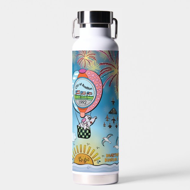 Water Bottles - Above the Sea (Front)