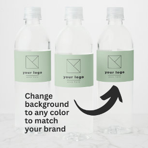 Water Bottles Your Logo Promotional Any Color Water Bottle Label