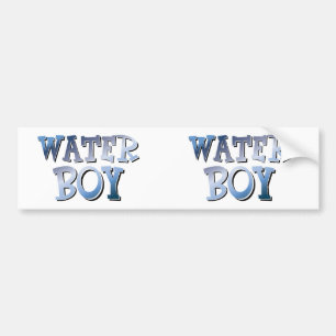 Water Boy Bumper Sticker