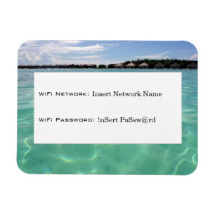 water bungalows wifi details magnet