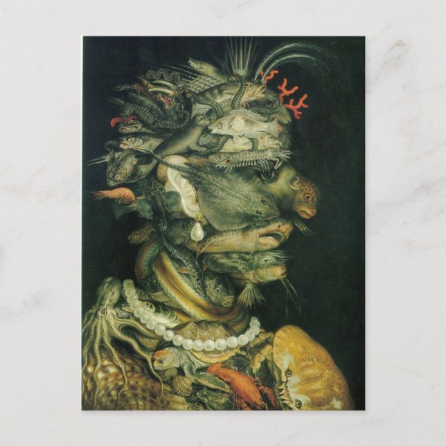 Water by Giuseppe Arcimboldo Postcard (Front)
