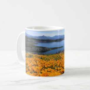 Water California Lake With Golden Poppies Coffee Mug
