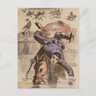 Water Call Life in the Camp Postcard