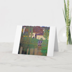 Water Castle, Gustav Klimt Card