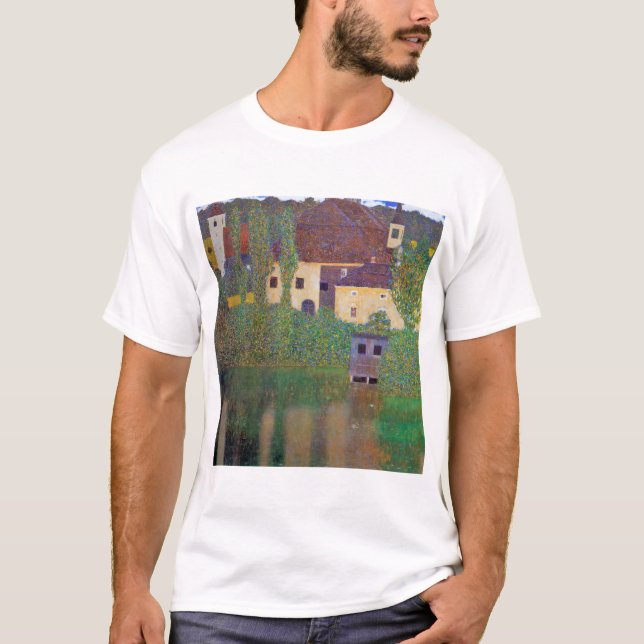 Water Castle, Gustav Klimt T-Shirt (Front)