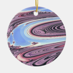 WATER CERAMIC TREE DECORATION