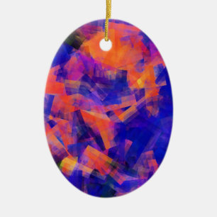 WATER  CERAMIC TREE DECORATION