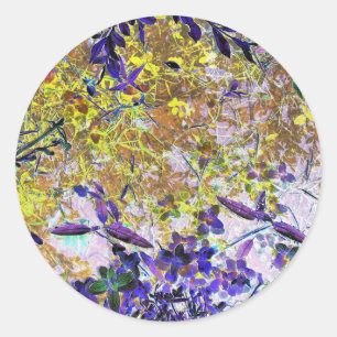 WATER CLASSIC ROUND STICKER