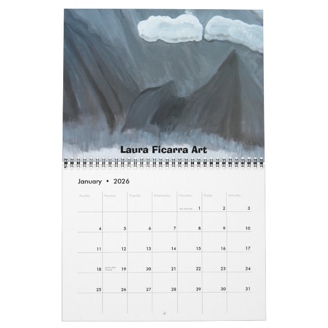 Water Collection Calendar (Jan 2026)