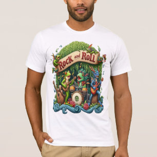 Water Color Mother Clucker Chicken Farmer T-Shirt