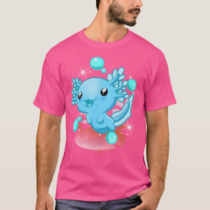 Water Colour Art Axolotl Axolotle Owner Salamander T-Shirt