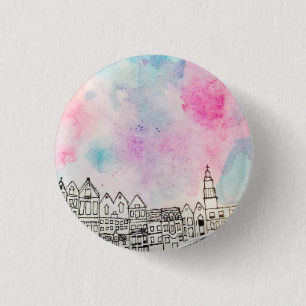 Water Colour City Badge