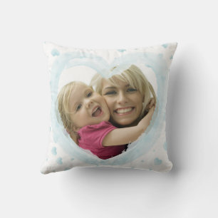 Water Colour Happy Mother's Day Photo Frame Cushion