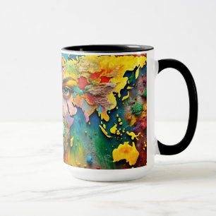 Water Colour Paint Mug