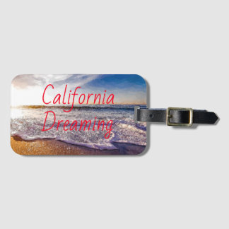 Water Colour Painting - Californian Dreaming Luggage Tag