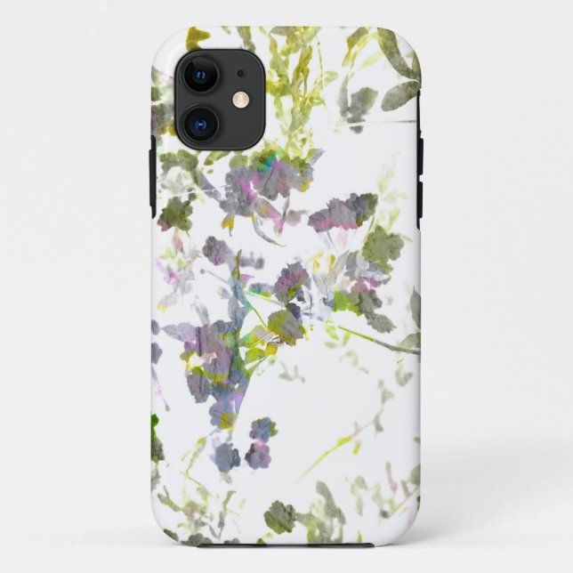 Water colour style romantic flower floral design Case-Mate iPhone case (Back)